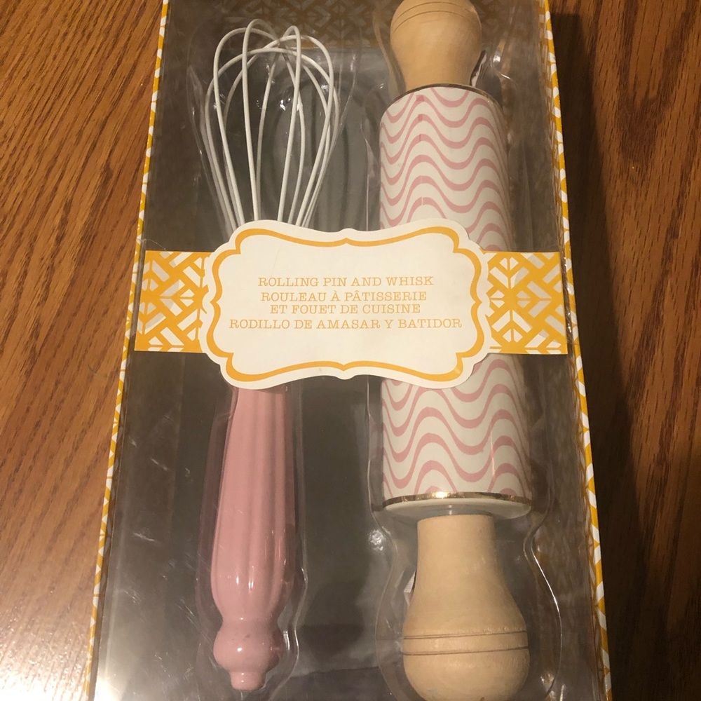 Rolling Pin and Whisk Gift Set
